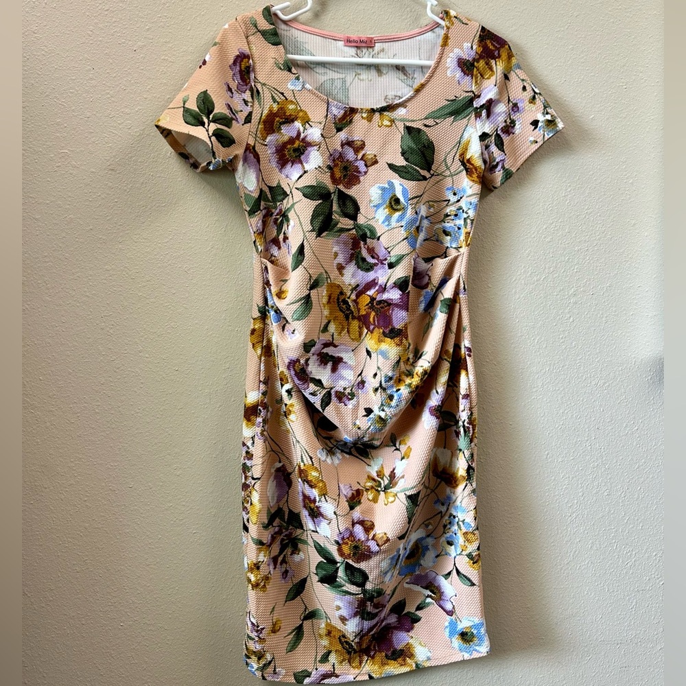 Hello Miz Floral Maternity Dress